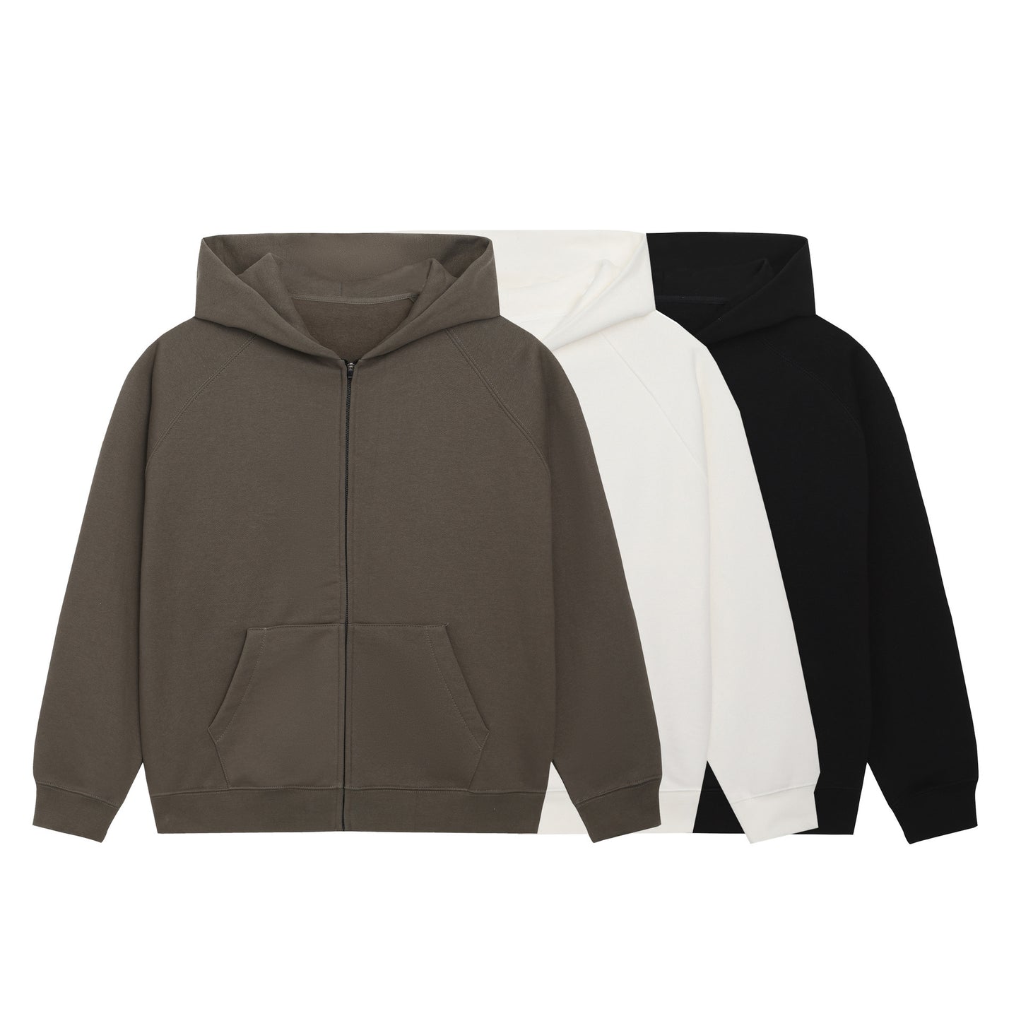 Sweatshirt Zippé FOG – Style Urbain