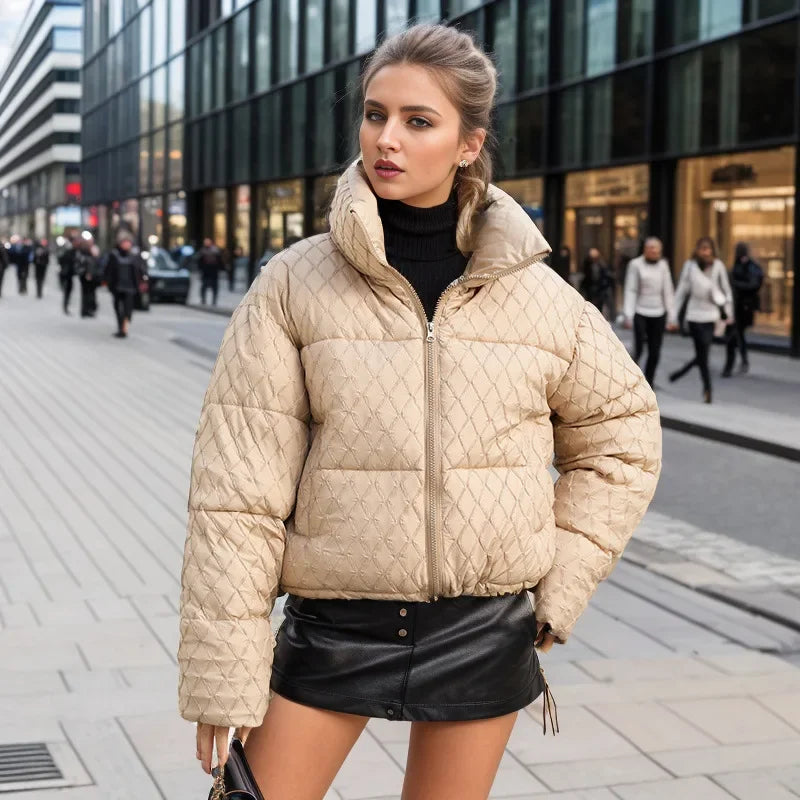 Veste Parka Femme Matelassée Automne-Hiver 2024