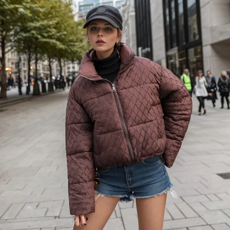 Veste Parka Femme Matelassée Automne-Hiver 2024